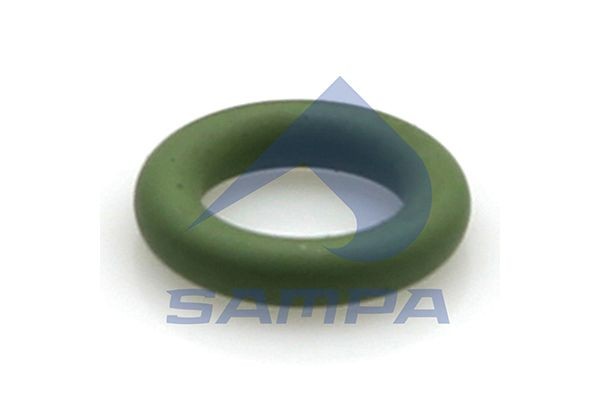 Кольцо уплотнительное MAN форсунки резиновое зеленое (9х15х3мм) SAMPA 115.724-1 SAMPA