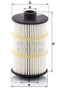 Фильтр масляный HU7024Z HU 7024 Z MANN FILTER