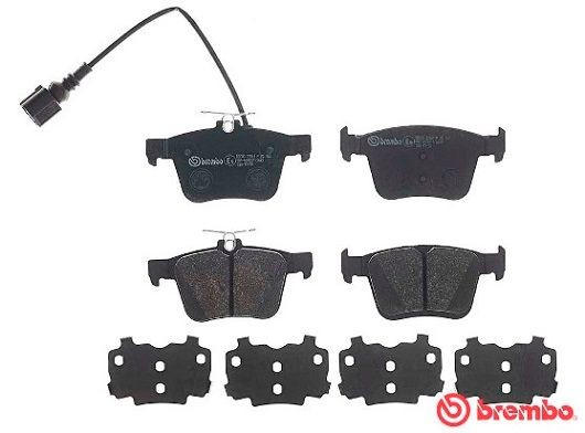 P85162 колодки дисковые задние!\ Audi A3 2.5 15> P85162 BREMBO
