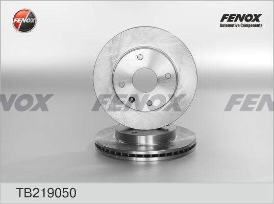Диск тормозной передний  2шт TB219050 FENOX