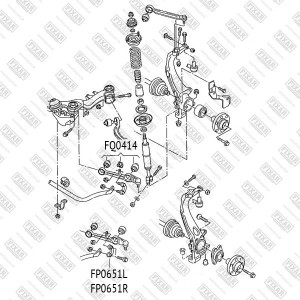 AUDI A4/VW PASSAT 1.6-2.8 FQ0414 FIXAR