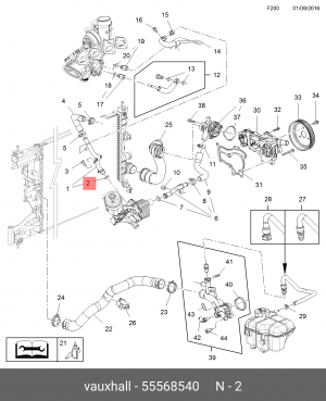 GM 15*3*21 55568540 GENERAL MOTORS
