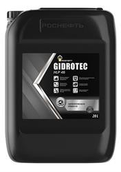 Масло гидравлическое Gidrotec HLP 46 20л РОСНЕФТЬ 40694160 ROSNEFT