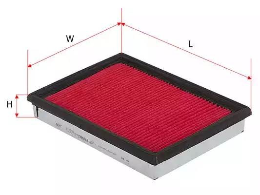 Фильтр воздушный NISSAN Juke (F15),X-Trail (T31) (2.5) SAKURA A1863 SAKURA