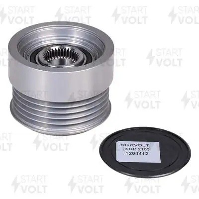 Шкив с обгонной муфтой генер. для а/м Opel Astra G (98-) 1.6i/Zafira A (00-) 1.8 SGP2103 START VOLT