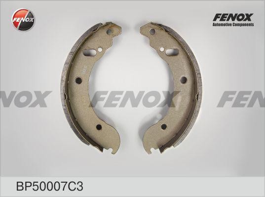 Колодки тормозные барабанные задние для а/м ГАЗель FENOX BP50007C3 FENOX