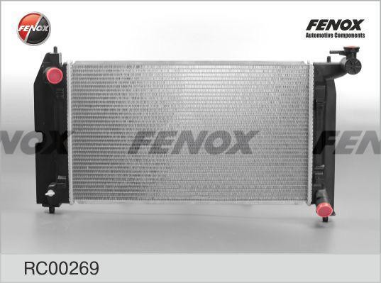 Радиатор Toyota Corolla E12 1.4, 1.6 02-07 MT RC00269 RC00269 FENOX