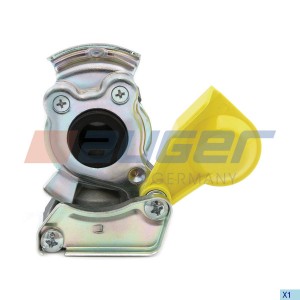 Головка соединительная желтая (без клапана) M22x1.5 AUGER 52519 AUGER
