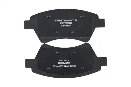 колодки дисковые передние!\ Renault Megane II 1.6-2.0/1.5DCi/1.9DCi 02> Z07558 ZENTPARTS
