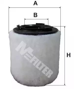 фильтр воздушный!\ Audi A1, Seat Ibiza, VW Polo 1.2-1.4TSi/TFSi/1.2-2.0TDi 09> A 8047 MFILTER AUTOMOTIVE FILTERS