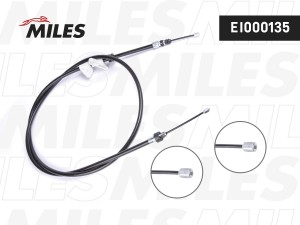 Трос стояночного тормоза левый FORD GALAXY 07-/MONDEO 06-/S-MAX 07- EI000135 EI000135 MILES