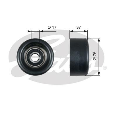 Ролик обводной T38028 (7803-21028) T38028 GATES