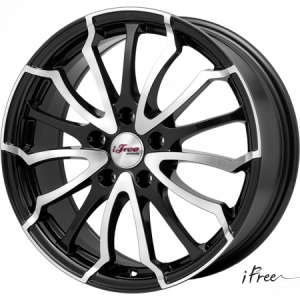 iFree Фриман 17.0 / 7.0J PCD 5x114.30 ET 35.00 ЦО 67.10 Литой / Черный с полиров 167802 IFREE