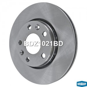 Диск тормозной RENAULT Megane (08-),Laguna (07-),Duster (10-) передний (1шт.) KR BDZ1021BD KRAUF