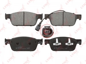 Колодки тормозные дисковые передние BD-8047 LYNXAUTO