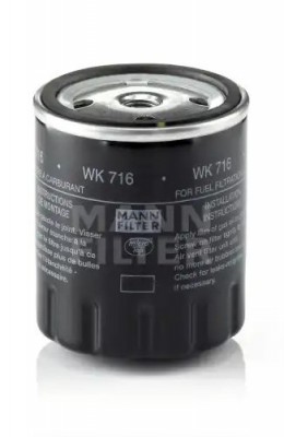 Фильтр топливный WK716 WK716 MANN FILTER