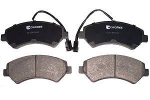 Тормозные колодки передние C11CR0320 C11CR0320 CWORKS