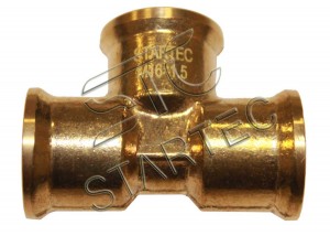 СОЕДИНИТЕЛЬ МЕТАЛЛИЧЕСКИЙ Т-ТИПА M16x1.5x3, под резьбу INF.11.F16T STARTEC
