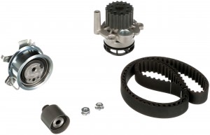 Ремкомплект привода ГРМ  с водяным насосом PowerGrip Kit KP55569XS-4 (7883-13254 KP55569XS-4 GATES