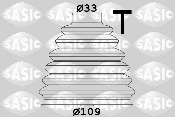 к-кт пыльника ШРУСа наружного!\ Citroen Jumper 244 02> 1900004 SASIC