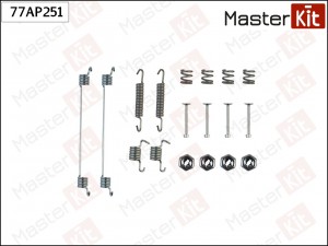 Комплект установочный барабанных колодок Renault MEGANE I (BA0/1_) 1995 - 2004 7 77AP251 MASTER KIT