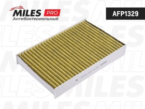 Фильтр салона антибактериальный (серия PRO) RENAULT FLUENCE/NISSAN JUKE (FILTRON AFP1329 MILES