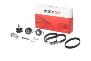 VW GOLF IV/BORA (1997-2005)/ POLO 4 РОЛИКА +2 РЕМНЯ 1170093 METACO