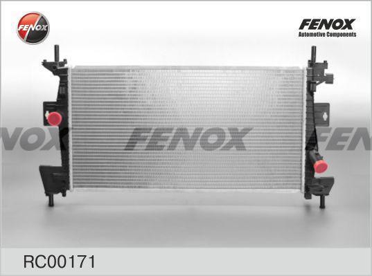 радиатор системы охлаждения!\ Ford Focus/C-Max 1.6Ti 10> RC00171 FENOX