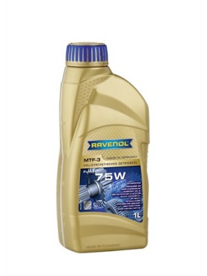 Трансмиссионное масло RAVENOL MTF-3 75W 1л (122110400101999) 4014835719811 4014835719811 RAVENOL