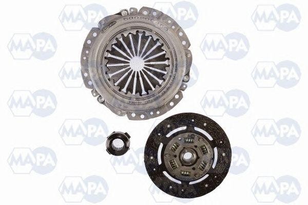 комплект сцепления! с подш.\ Renault Clio/Laguna/R19, Volvo 440-480 1.7-1.8 <96 000200800 MA PA