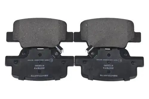 колодки тор. диск. зад. с антиск. пл.! (P83114)\ Toyota Verso 09> Z07873 ZENTPARTS