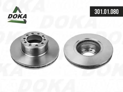 Диск тормозной 301.01.080 DOKA