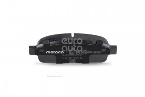 Колодки тормозные задние дисковые к-кт 3010006 METACO