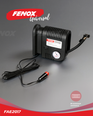 компрессор!с механическим манометром, 25л/мин\ FAE2017 FENOX