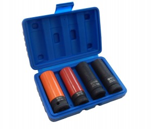 Набор головок ударных 1/2" 6-гр  4пр (17,19мм) для колесных дисков /FORSAGE/ F4032TH44 FORSAGE TOOLS