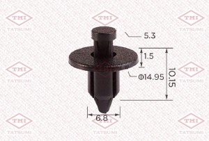 Клипса автомобильная [упаковка 10 штук] TOYOTA TJB1082 TJB1082 TATSUMI