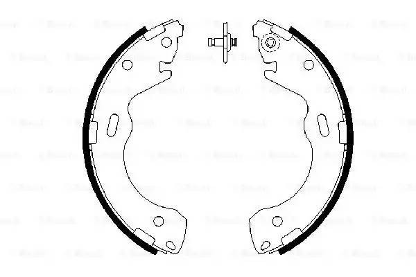 FORD MAVERICK /MAZDA 626/ESCAPE (2001>) 228.6x43ММ 0 986 487 654 BOSCH