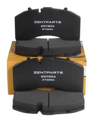 колодки дисковые 29158 с р/к 210.8x108x30 Z07204 ZENTPARTS