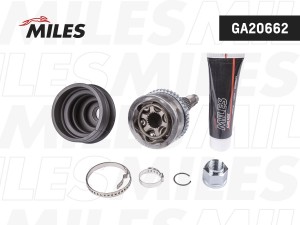 ШРУС наружный NISSAN PRIMERA P11/P12 QG18DE/AVENIR/EXPERT W11 QG18DE/SR20DE 99-/ GA20662 MILES