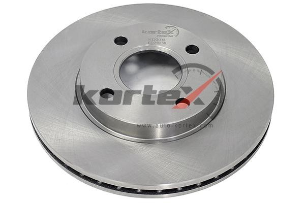 Диск тормозной FORD Focus (98-) MAZDA 2 (03-) передний (1шт.) (мин.2шт.) KORTEX KD0014 KORTEX