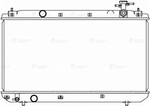 Радиатор охл. Chery Tiggo FL) (11-) 1.6i,2.0i LRc 3034 LRC 3034 LUZAR