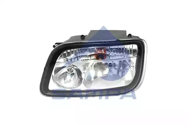 Фара головная левая без коррект. c поворотником MB Actros MP2/MP3 201105 SAMPA