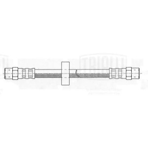 Шланг тормозной задний L=205 мм BF4813 TRIALLI
