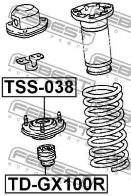 Опора амортизатора TSS-038 TSS-038 FEBEST