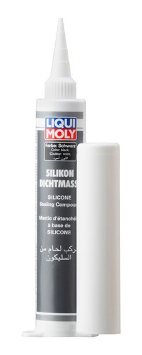 SILICON-DICHTMASSE SCHWARZ. 80МЛ Liqui Moly, Силиконовый герметик (черный), -65° 7639 LIQUI MOLY