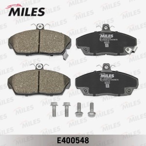 Колодки тормозные передние (Смесь Low-Metallic) HONDA CIVIC 1.4-1.8 94-05 (TRW G E400548 MILES