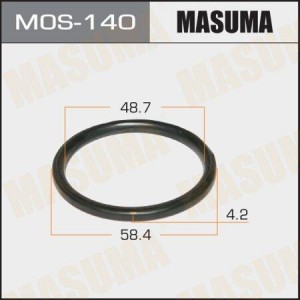 Кольцо уплотнительное HONDA Accord (96-) глушителя MASUMA MOS-140 MASUMA