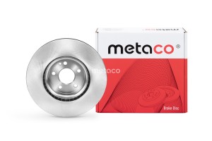 Диск тормозной передний вентилируемый 3050395 METACO