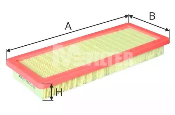 фильтр воздушный!\Citroen C4 1.6i 09> K7031 MFILTER AUTOMOTIVE FILTERS