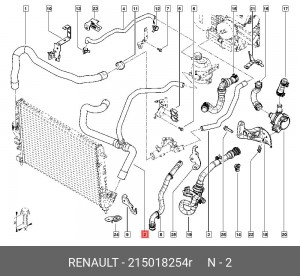 Renault Duster 2012> 215018254R RENAULT